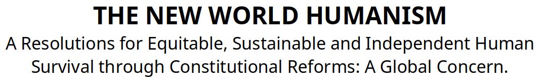 NEW WORLD HUMANISM